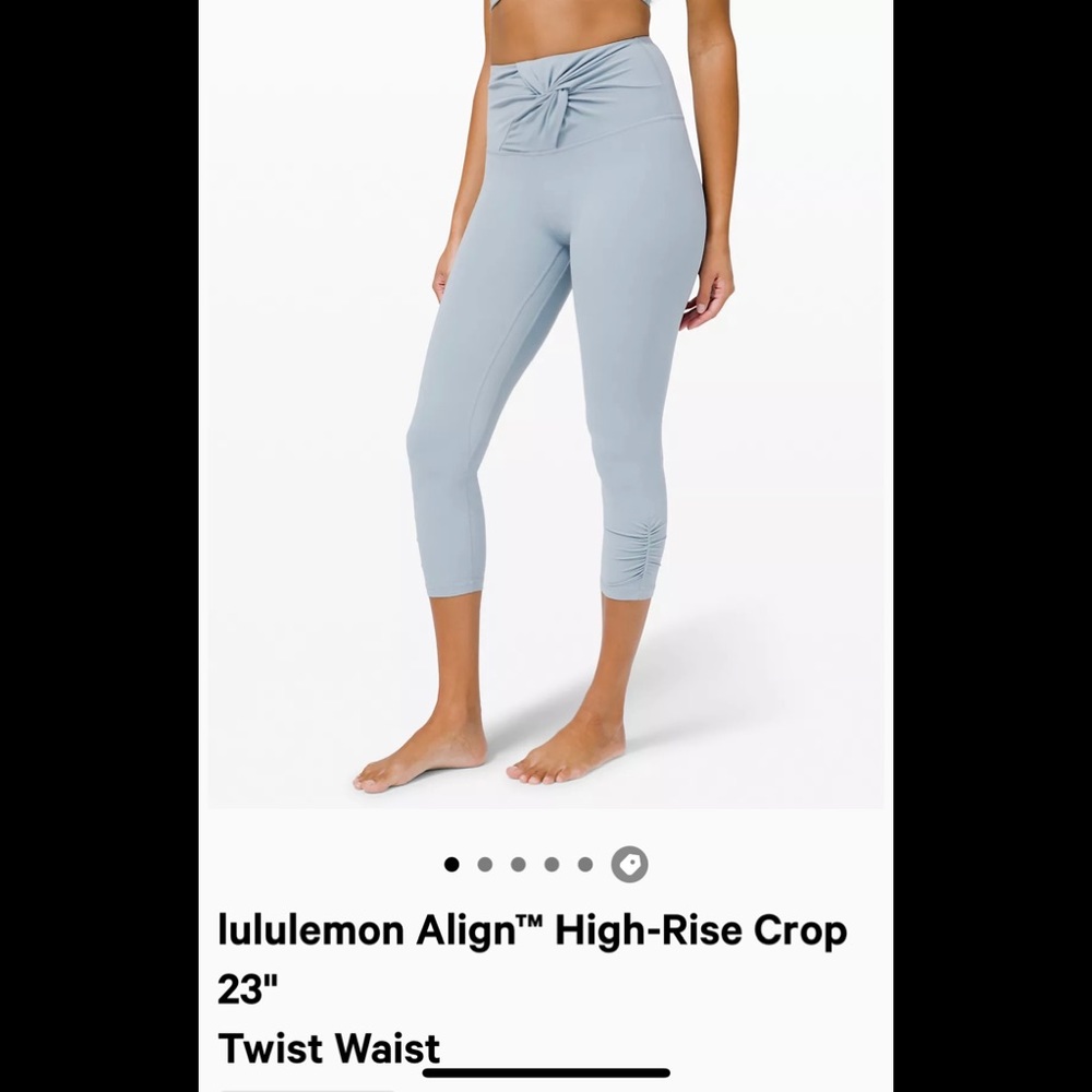 Lululemon Align Twist Waist Special Edition leggings